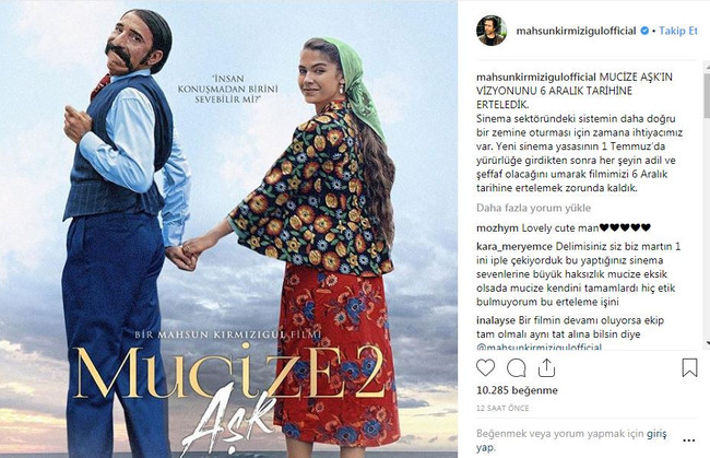 Mahsun Kırmızıgül açıkladı! Mucize 2 Aşk filmi ne zaman vizyona girecek? - Resim : 1