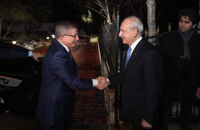 6 partinin liderleri Ankara'da bir araya geldi: İşte tarihi zirveden ilk görüntüler - Resim : 2