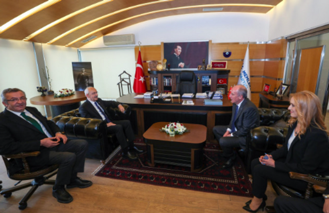 Muharrem İnce'nin Kılıçdaroğlu'nu uğurlarken söylediği cümle görüşmenin önüne geçti - Resim : 1