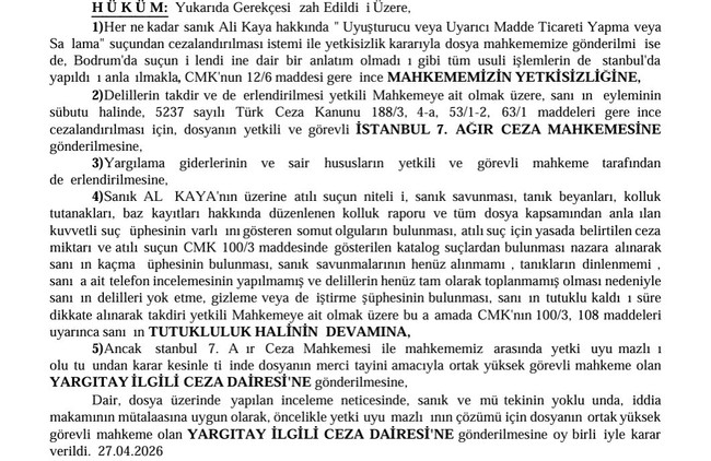 Ali Kaya dosyasında yetki düğümü! Son sözü Yargıtay söyleyecek! - Resim : 1