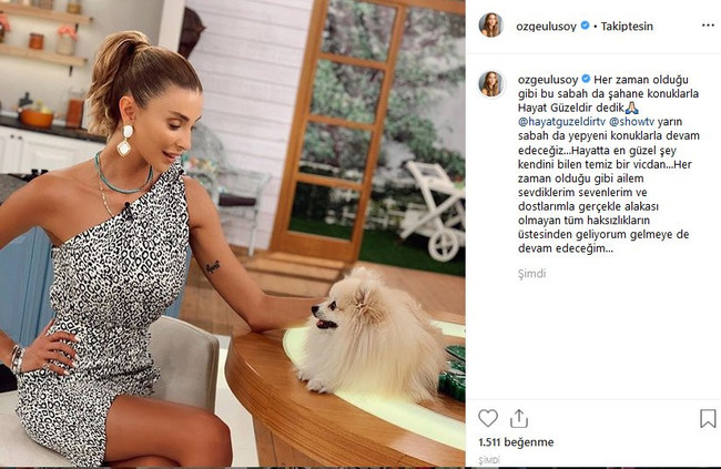 Özge Ulusoy sessizliğini bozdu! Manidar satırlar... - Resim : 1