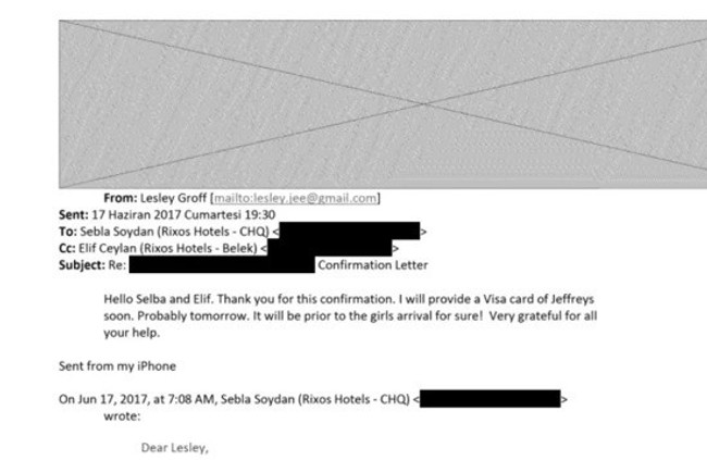 Epstein belgelerinde 'Fettah Tamince' detayı: "Rixos’ta masaj eğitimi verildi" iddiası - Resim : 1