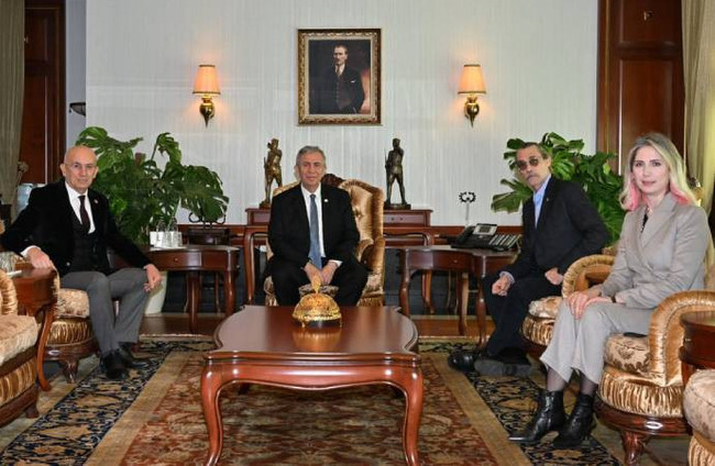 Erdal Beşikçioğlu’ndan Mansur Yavaş’a ziyaret: Ankara’nın abisi… - Resim : 1