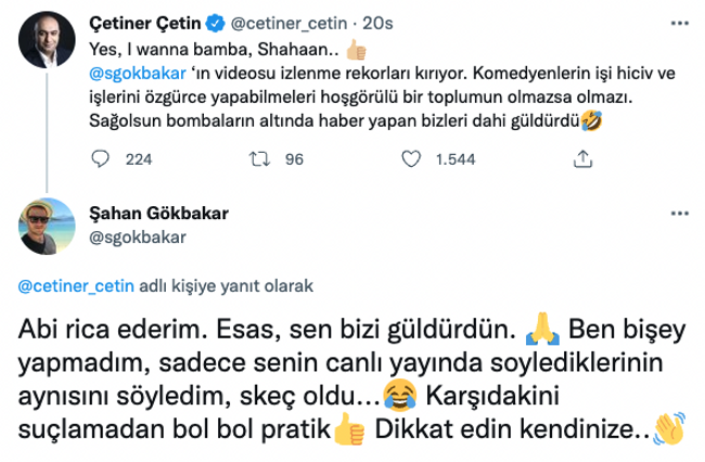 Çetiner Çetin sitem etti, Şahan cevabı yapıştırdı! ‘Esas sen bizi güldürdün…’ - Resim : 2