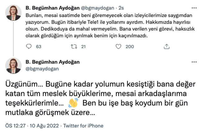 Tele 1’de ayrılık rüzgarı esti.. Hangi başarılı ekran yüzü kanala veda etti? - Resim : 2