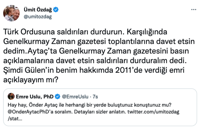 Ümit Özdağ gece yarısı FETÖ’cülerle kapıştı! Muharrem İnce de dahil oldu… - Resim : 3