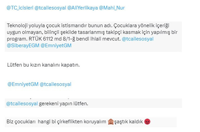 YouTube'da çocuklara yönelik kanalda çirkin sözler! Verdiği mesajlar tepki çekti! - Resim : 2