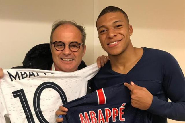 Galatasaray'ın danışmanı Luis Campos, Kylian Mbappe'den haber bekliyor! - Resim : 1