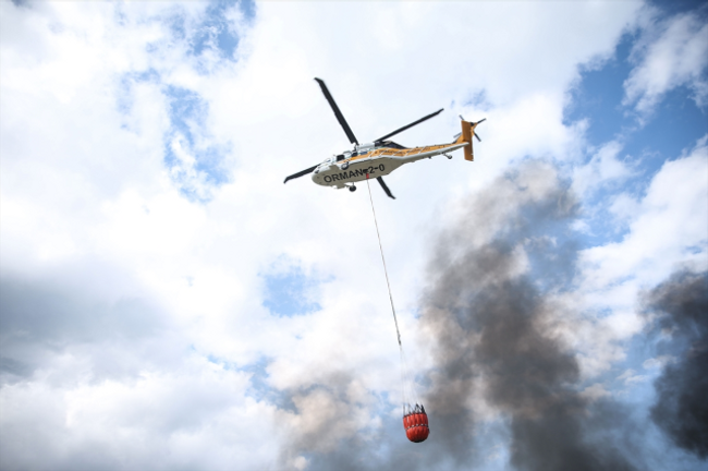 Orman yangınlarına karşı TUSAŞ T-70 helikopteri "Nefes" devrede! Özellikleriyle göz dolduruyor - Resim : 3