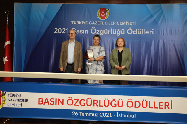TGC Basın Özgürlüğü Ödülleri sahiplerini buldu - Resim : 3