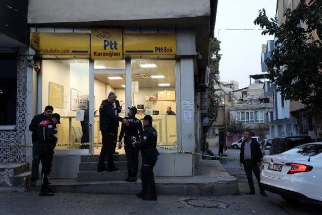 Gaziantep’te silahlı PTT soygunu - Resim : 1