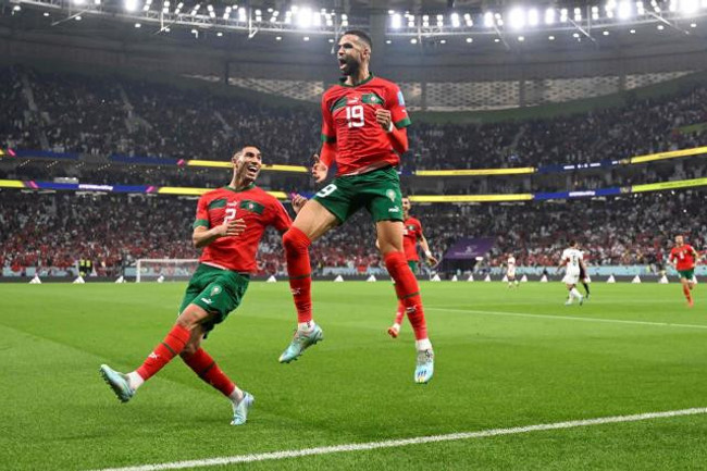 Fas tarih yazdı, Portekiz yıkıldı! Ronaldo'lu Portekiz'i eleyip yarı finale çıktılar - Resim : 1