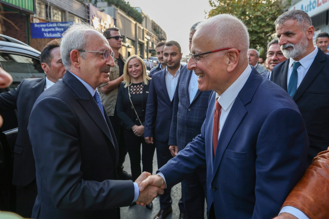 Kılıçdaroğlu'ndan Merdan Yanardağ'a 'geçmiş olsun' ziyareti - Resim : 1