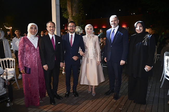 TİHEK Başkanı Fahrettin Altun'un oğlu Mustafa Bilge Altun dünyaevine girdi - Resim : 1