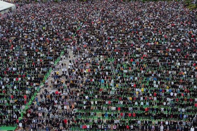 Mescid-i Aksa’da Erdoğan sloganları yükseldi - Resim : 1