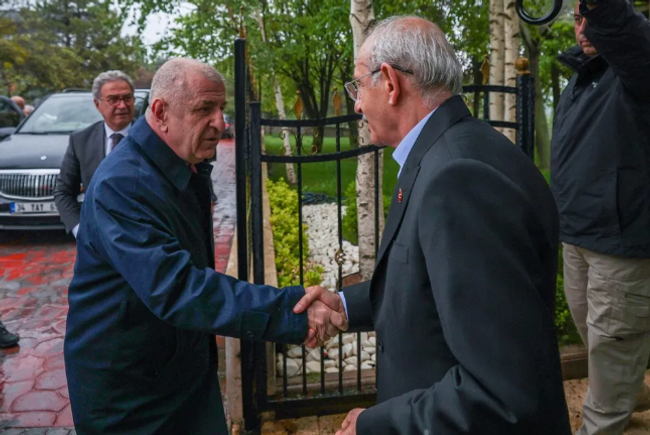 Kemal Kılıçdaroğlu, Zafer Partisi lideri Ümit Özdağ ile görüştü - Resim : 1