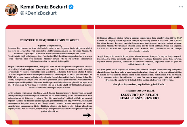 Eski ve yeni CHP’li başkanlar arasında borç tartışması! Esenyurt’u karıştıran sözler… - Resim : 1