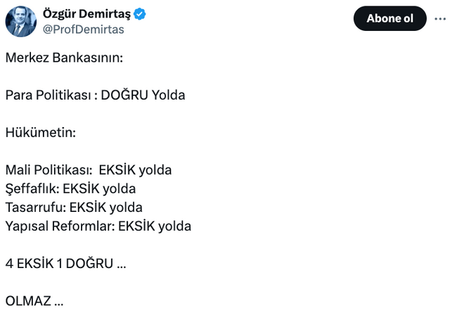 Özgür Demirtaş tarih vererek uyarıda bulundu! 'Henüz en kötüsünü görmedik…' - Resim : 2