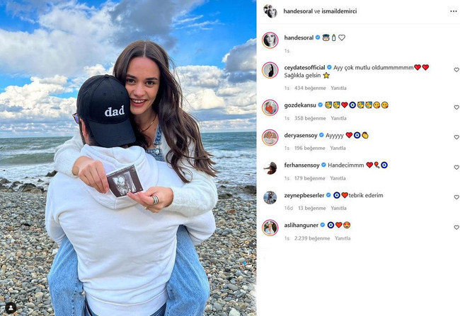 Hande Soral-İsmail Demirci çiftinden müjdeli haber! - Resim : 2