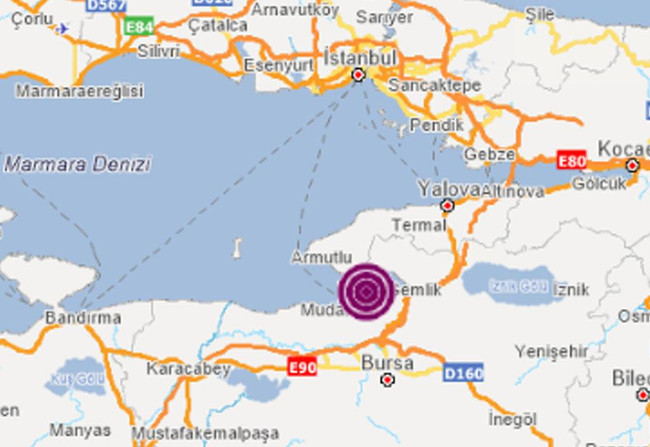 Yalova'da deprem! İstanbul'da da hissedildi - Resim : 1