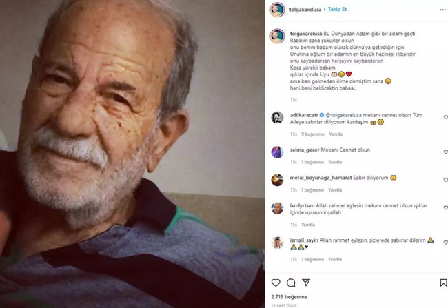 Tolga Karel aldığı haberle yıkıldı! "Ben gelmeden ölme demiştim sana" - Resim : 1