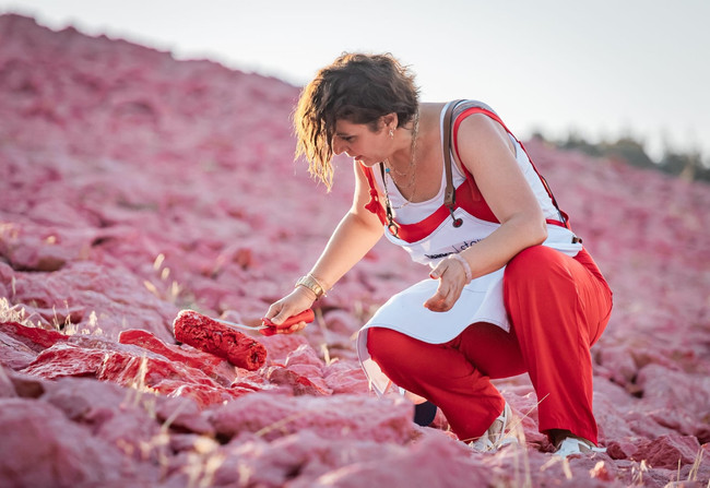 Dünyanın araziye işlenmiş en büyük Türk bayrağı! - Resim : 3