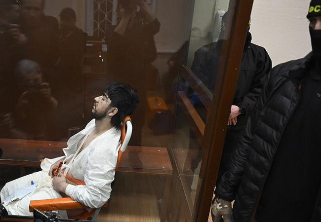 Moskova’yı kana bulayanlar hakim karşısına çıkarıldı! İlk görüntüleri paylaşıldı… - Resim : 5