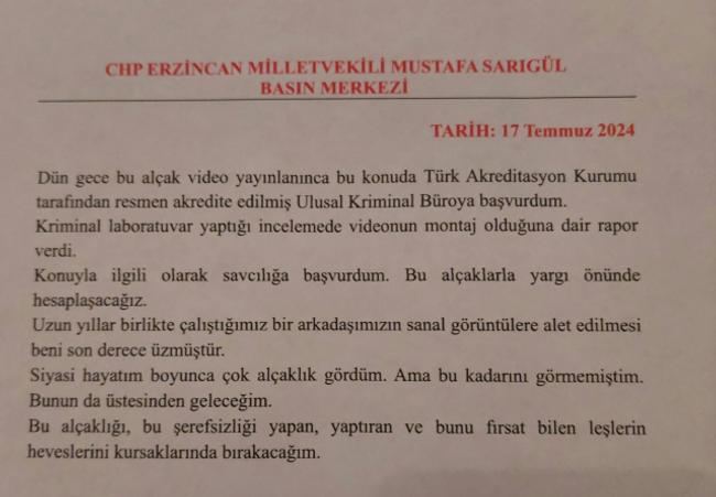Mustafa Sarıgül'den kaset iddiası sonrası yeni açıklama! "Heveslerini kursaklarında bırakacağım" - Resim : 1