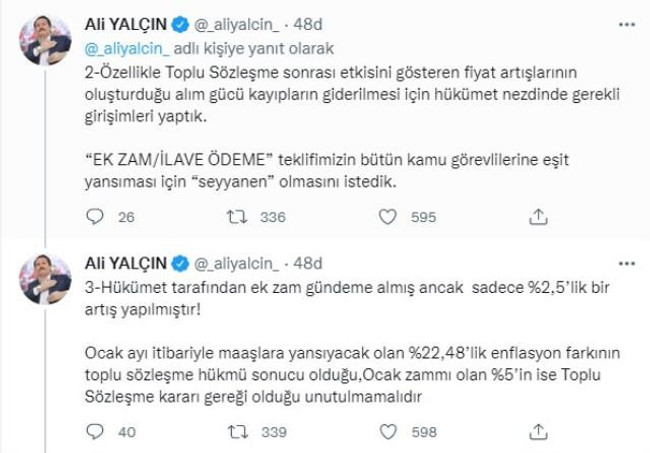 Memur zammından sonra Memur-Sen'den ilk açıklama: Ateşi bir miktar alır fakat közü söndürmeye yetmez - Resim : 2