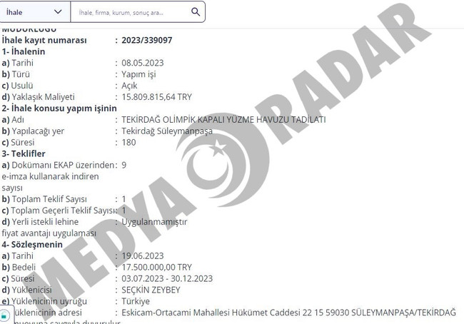 Tekirdağ'da olimpik rezalet…! Havuzda boğulduk! - Resim : 3