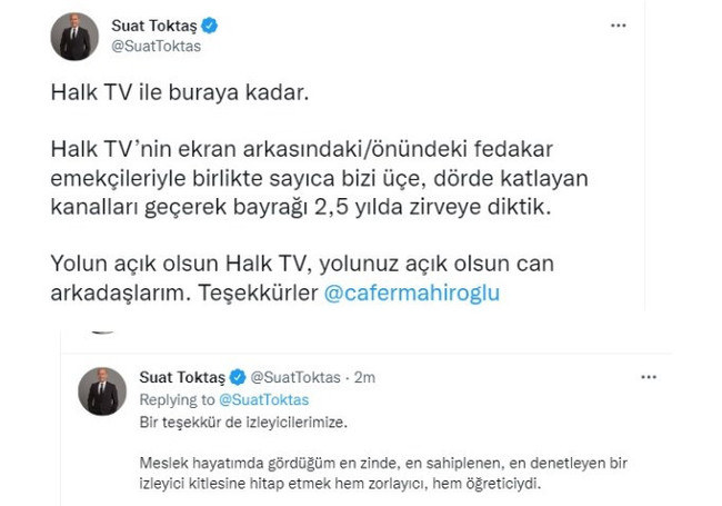 Halk TV'de üst düzey deprem! Genel Yayın Yönetmeni Suat Toktaş istifa etti! - Resim : 3