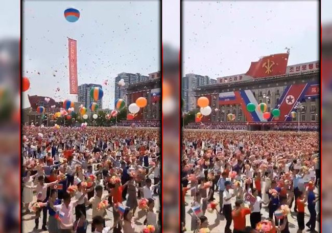 Putin'le Kim'den dünyaya gözdağı niteliğinde anlaşma! Tarihi ziyarette imzalar atıldı… - Resim : 1