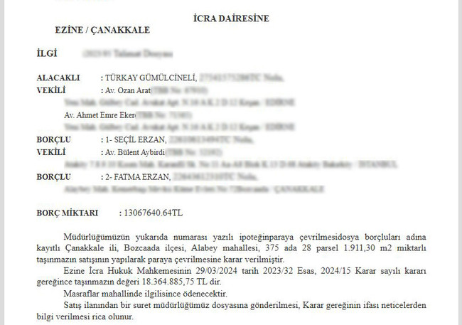 Seçil Erzan’ın VIP evi! Dava açan kişi ilçe başkanı çıktı! - Resim : 1