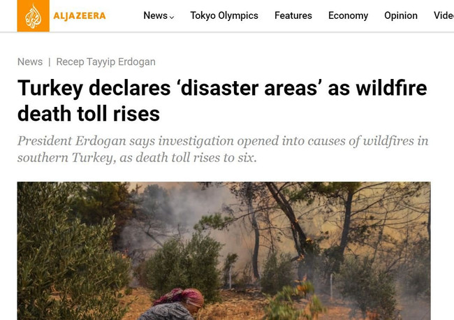 Dünya Türkiye’deki yangınları korkuyla izliyor! - Resim : 3