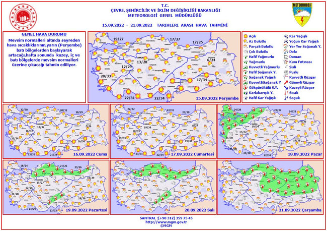 Meteoroloji duyurdu: Kavurucu sıcaklar geliyor - Resim : 1