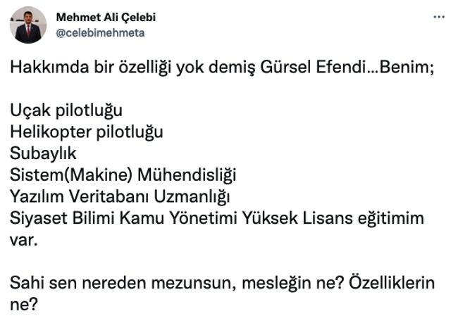 Mehmet Ali Çelebi ve Gürsel Erol arasında gerginlik! ‘Devletçi geçinip Kandil’den icazet alan…’ - Resim : 1