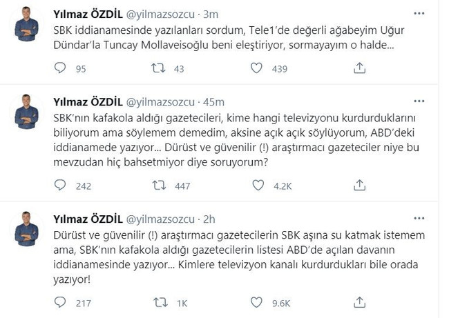 Yılmaz Özdil tweet attı, Uğur Dündar çıldırdı! 'Yerin dibine gir, karşıma çıkarsan fena yaparım!' - Resim : 2