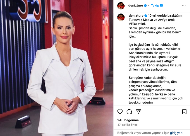 Ünlü ekran yüzü Turkuvaz Medya’ya veda etti! 10 yılın ardından ayrıldı… - Resim : 1