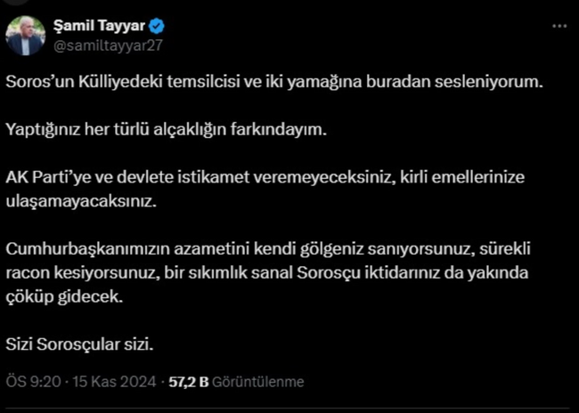 Cumhurbaşkanı Danışmanı Ayhan Ogan'dan, Tayyar'a sert sözler: 'Fitneci, gavur' - Resim : 3