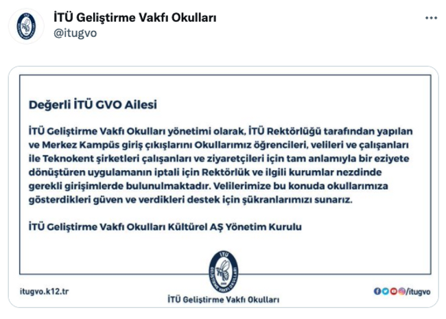 İTÜ rektörlüğünden skandal ‘vakıf’ kararı! Öğrenciler mağdur oldu... - Resim : 2