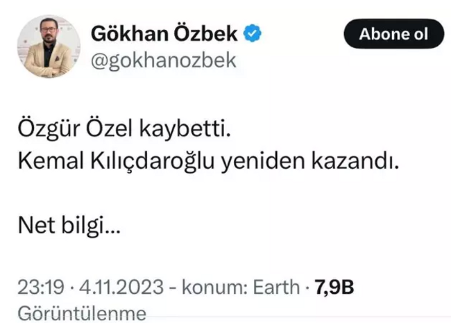 Sayım sırasında yaptıkları paylaşımlar gündem oldu! ‘Net bilgi, Kılıçdaroğlu kazandı…’ - Resim : 1