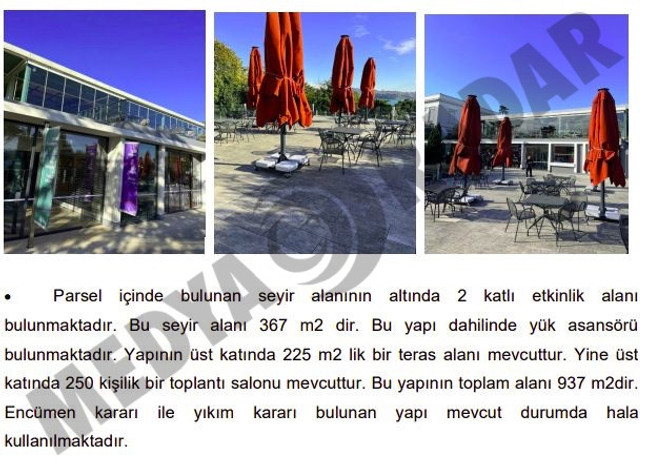 Atlı Köşk içerisindeki restoran kaçakmış! Raporla ortaya çıkan skandal… - Resim : 3