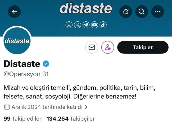 Distaste adlı hesabın y&ouml;neticisi Fahrettin G&ouml;kberk Akbulut tutuklandı - Resim : 1