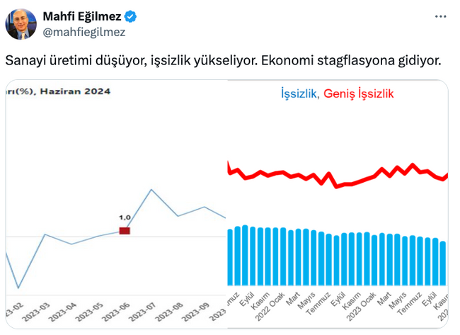 İktisatçı Mahfi Eğilmez’den ‘stagflasyon’ uyarısı! Sanayi üretimi ve işsizlik oranlarının ardından… - Resim : 2