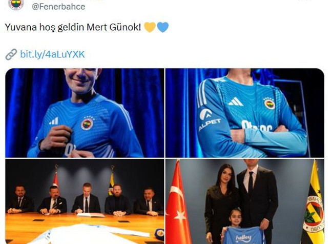 Fenerbahçe Mert Günok'u resmen açıkladı! Yuvaya dönüş! - Resim : 1