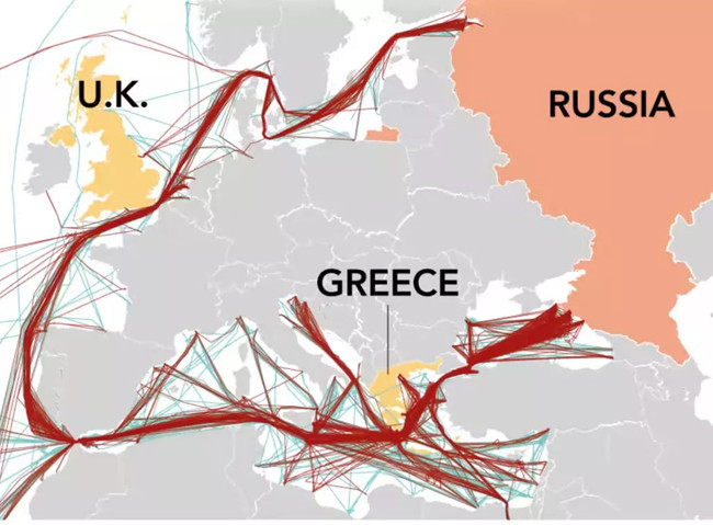 Rus petrolünün gizlice Avrupa’ya sevk edildiği ifşa oldu! Dünya bu görüntüleri konuşuyor… - Resim : 1