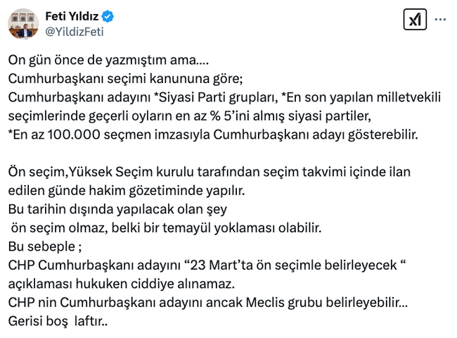 MHP'den CHP'nin ön seçim kararına tepki! 'Hukuken ciddiye alınamaz…' - Resim : 1