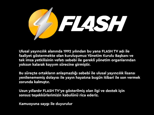 Kayyım atanan Flash TV'nin yayın hayatı sona erdi! Kanalda bomba değişiklik - Resim : 3