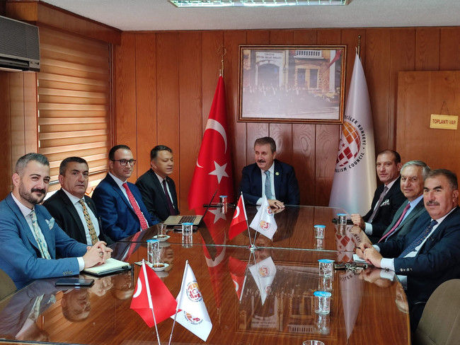 BBP Genel Başkanı Destici gündemi KGK'da değerlendirdi: "Ekonomik toparlanma olacak" - Resim : 3