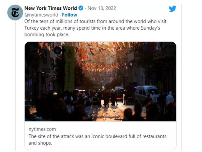Bakan Çavuşoğlu'ndan New York Times'a tepki: 'İbretlik bir durum' - Resim : 1